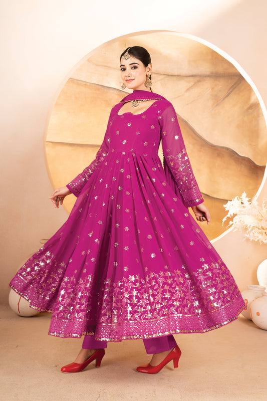 Josie's Trendy Anarkali Suit Set