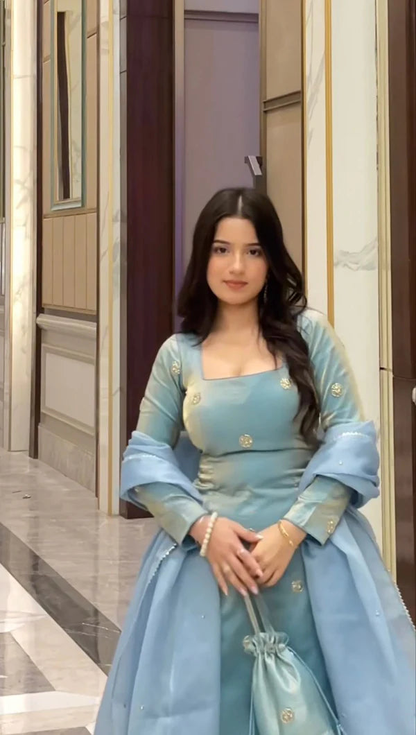 Stylish Ethnic Wear Palazzo Suit for Wedding & Parties