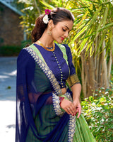 premium Pista Color Zari Chex Lehenga Choli