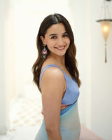 Alia Bhatt Inspired Pre Drapped Saree