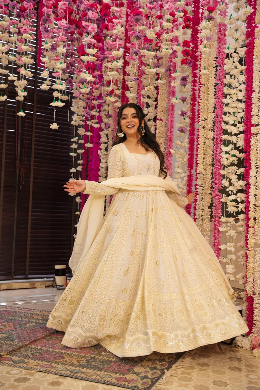 Madhvi Heavy Embroidered Maxi Set