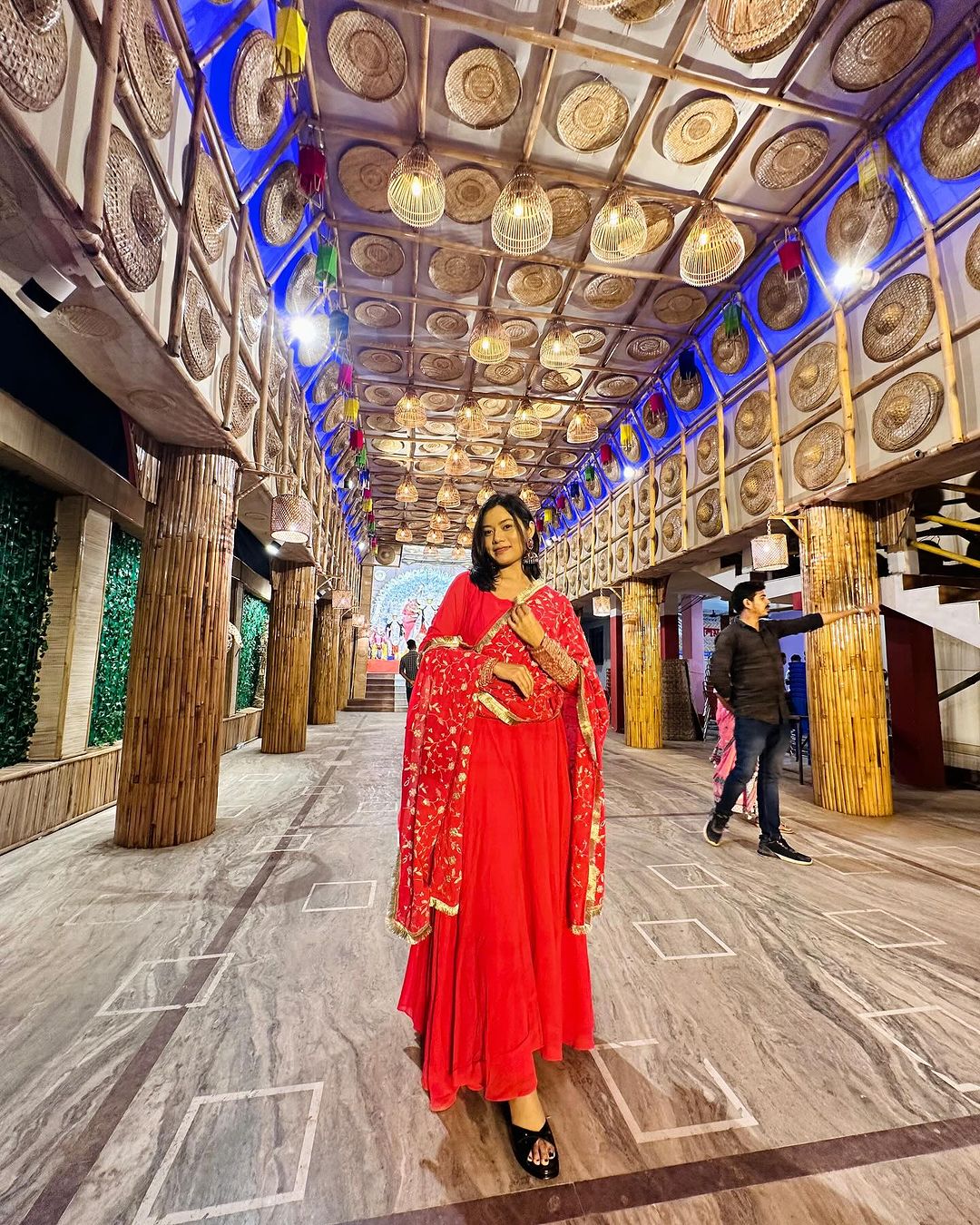 Jelina in Rani Pink Color Soft Georgette With Heavy Embroidery Work Dupatta Anarkali Suit